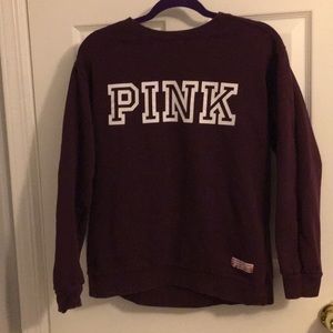PINK Victoria’s Secret Burgundy Sweater